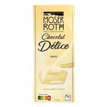 Шоколад Moser Roth Weisse 150г